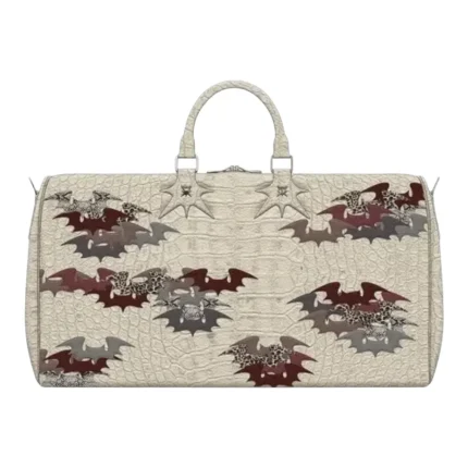 Killtec Crocodile Patchwork Cream Duffle Bag - Killtec Clothing