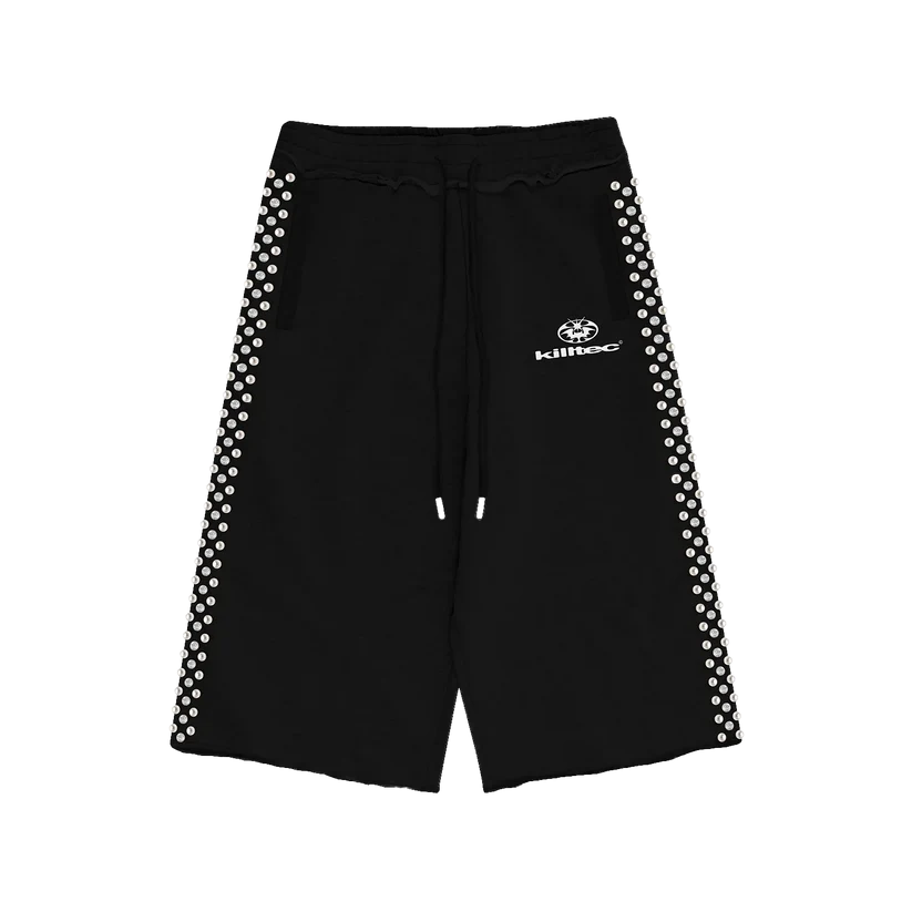 17 1.webp Baggy Pearl Black Shorts - Killtec Clothing streetwear shorts