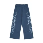 Killtec Cursive Studded Sweatpants Blue - front