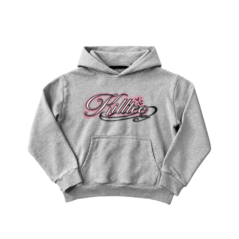 Killtec Pink Airbrush Hoodie - front Killtec Pink Airbrush Hoodie - front