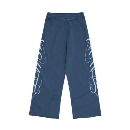 Killtec Cursive Studded Sweatpants Blue - back