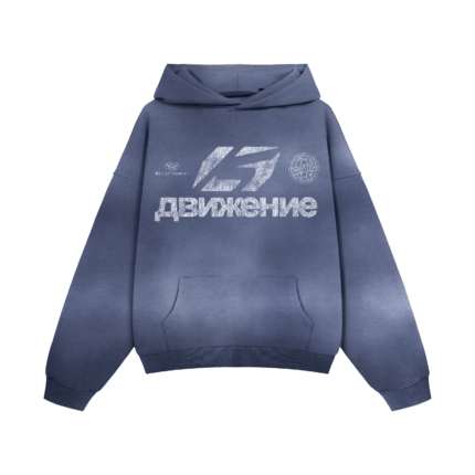 Killtec Blue Washed Motion Hoodie - front