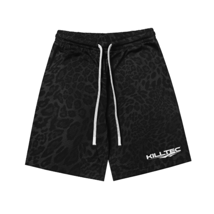 Killtec Black Leopard Mesh Shorts - Killtec Clothing streetwear shorts